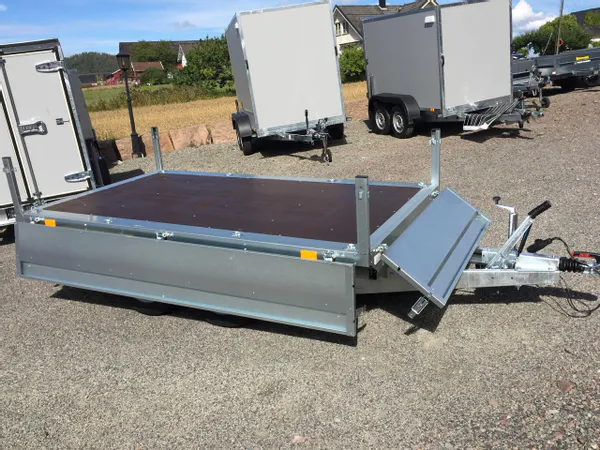 Hovedbilde Norgeshengern Nordica Boggi M/nedfellbare sider - 1300kg