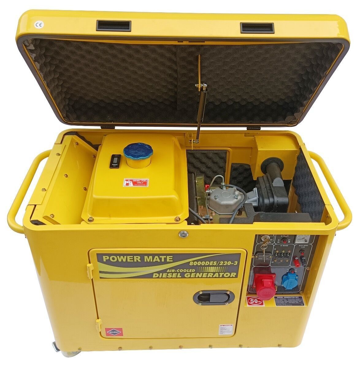 PM Pro 8000 Dieselaggregat 7,0kw - 3 Fas / 230V