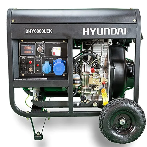 Hovedbilde HYUNDAI 5300W DIESELAGGREGAT M/EL START ...